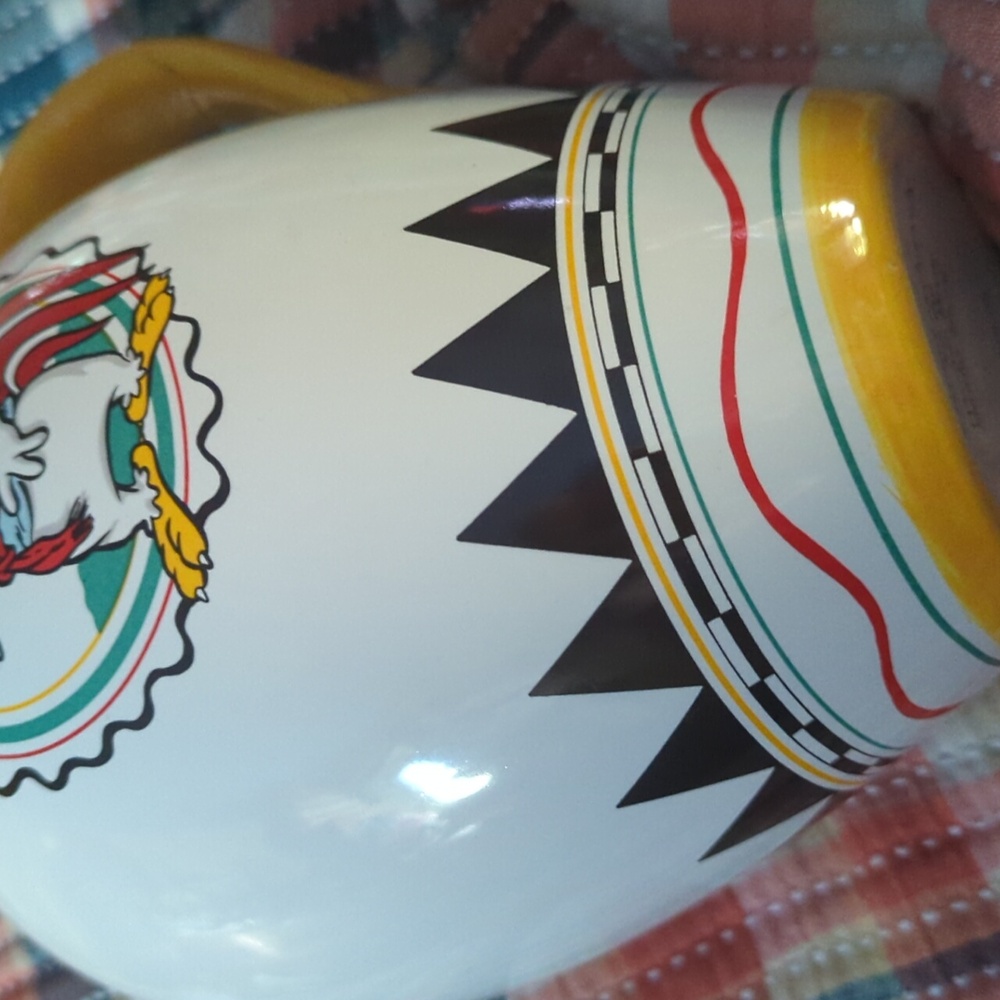 Warner Brothers Vintage Rooster Pitcher 1992 Excellent Foghorn Leghorn Rare - Picture 4 of 7